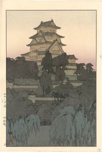 Himeji Castle in the Evening