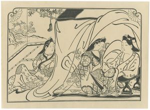 The man and woman in the mosquito net【Reproduction】