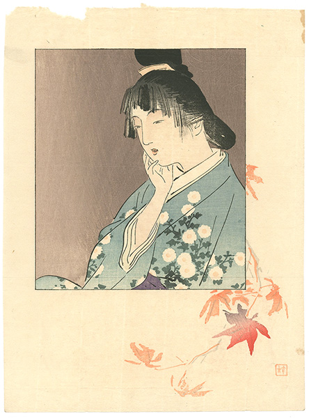 梶田半古「木版口絵」