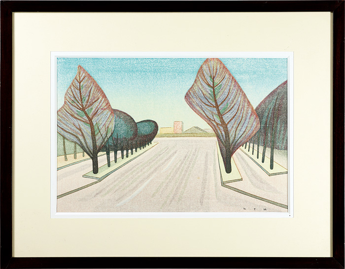 Ushijima Noriyuki “Gaien landscape”