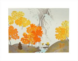 Hishida Shunso / Four seasons landscape
