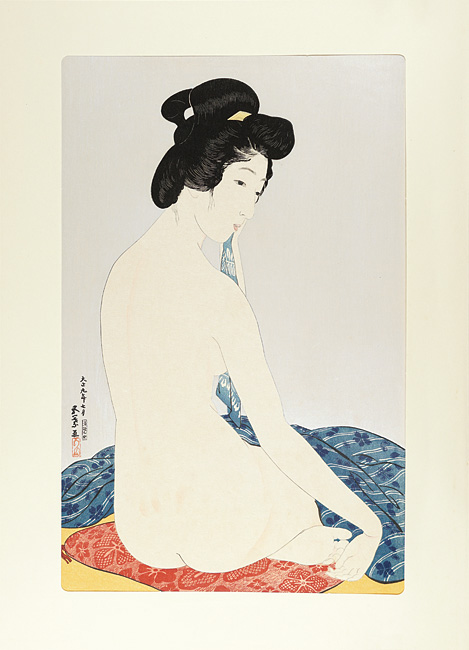 Hashiguchi Goyo “Woman after a bath 【Reproduction】”