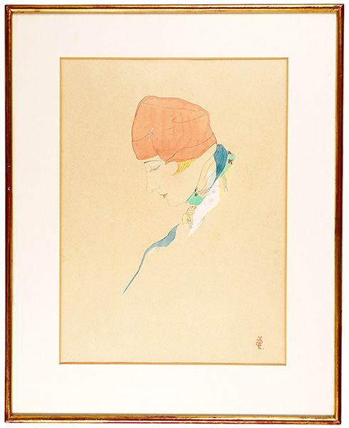 Paul Jacoulet “Beauty to Look Down”