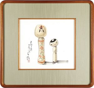 武井武雄「こけし図」