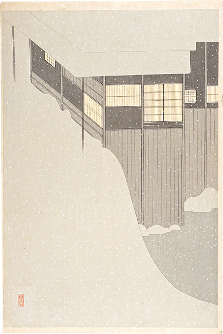 Komura Settai “雪の朝”