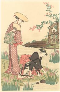 By an Iris Pond【Reproduction】 
