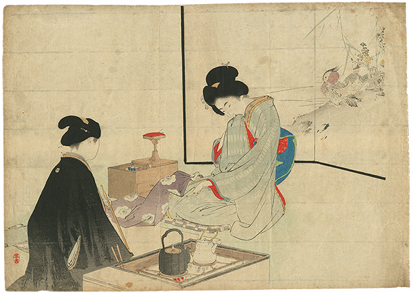 Mizuno Toshikata “Kuchi-e Print”