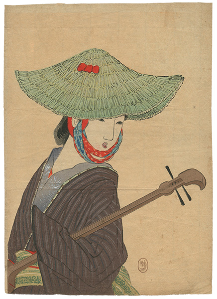 武内桂舟「木版口絵」