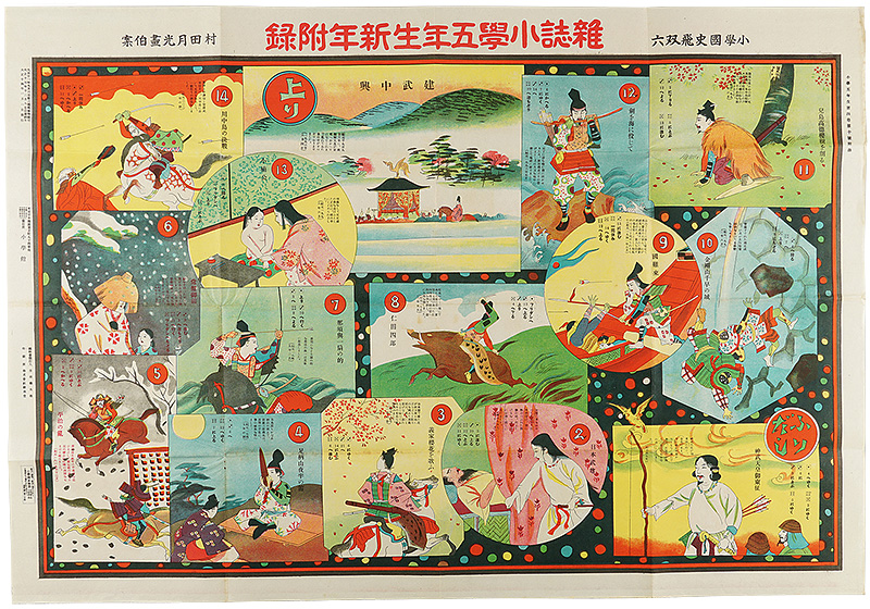 Murata Gekkou “小学国史飛双六”