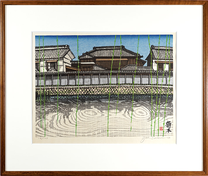 Sekino Junichiro “Oku-no-hosomichi Prints / Tochigi (Uzuma river)”