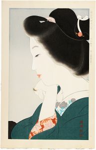 新浮世絵美人合　9月　ほろ酔ひ