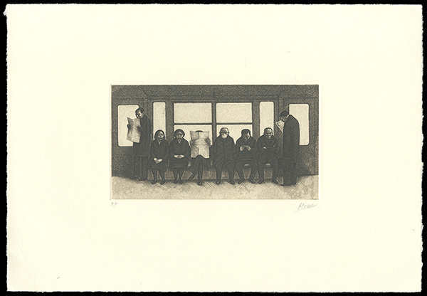Aigasa Masayoshi “In a car, Winter”