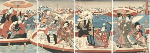 Kunisada I / 春のあした雪之乗合 [春のあした雪之乗合]