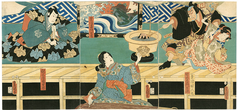豊国三代「芝居絵」