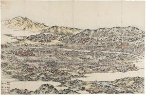 横山華山「花洛一覧図」