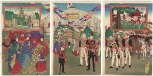 Unknown / The 3rd National Industrial Exposition (tentative title) [第三回内国勧業博覧会　日本パノラマ館（仮題）]