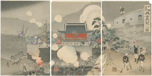 平壌玄武門兵士先登之図 