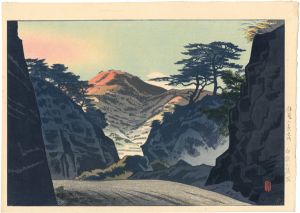 伊豆八景之内 白浜の残照