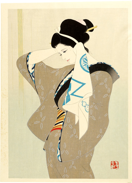 Iwata Sentaro “After the Bath”