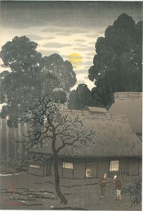 Kawatsura Yoshio (Negoro Raizan) / Farmer's evening