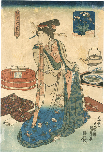 Kunisada I “流光六花撰”