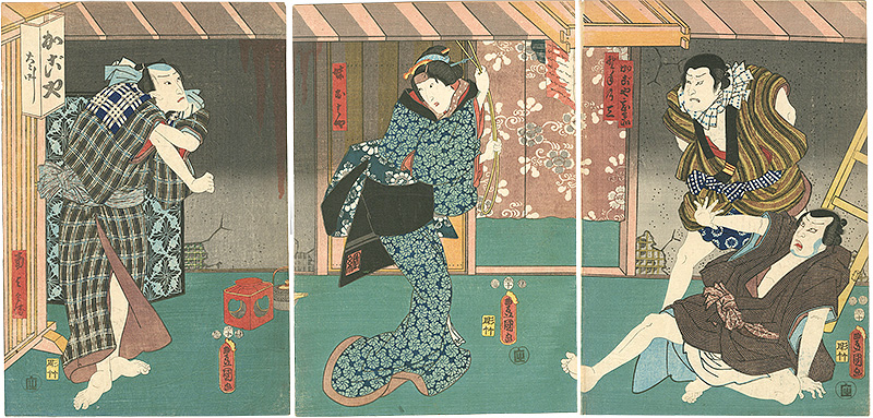 豊国三代「芝居絵」