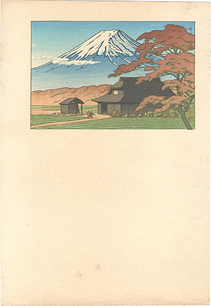 Kawase Hasui “鳴沢の秋”