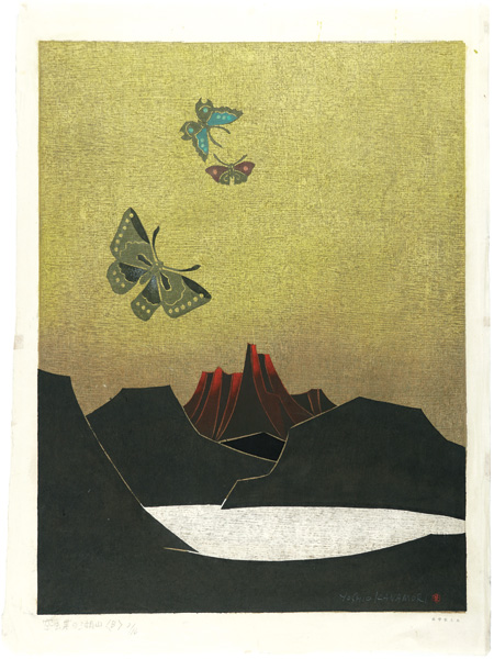 Kanamori Yoshio “空蝶の湖山（B）”