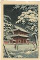 Zojo-ji Temple in Snow