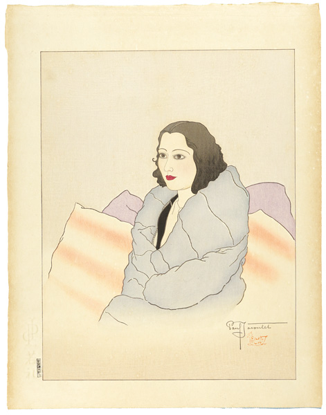 Paul Jacoulet	 “Modern Japanese Beauty. Kobe”
