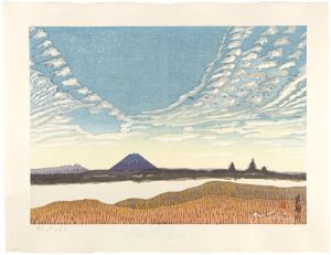 Sekino Junichiro / 8 Views of Chofu / Mt. Fuji from Tamagawa