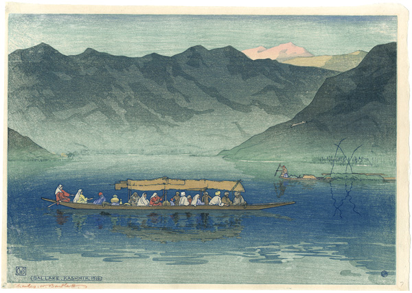 Charles Bartlett	 “Dal Lake, Kashmir”