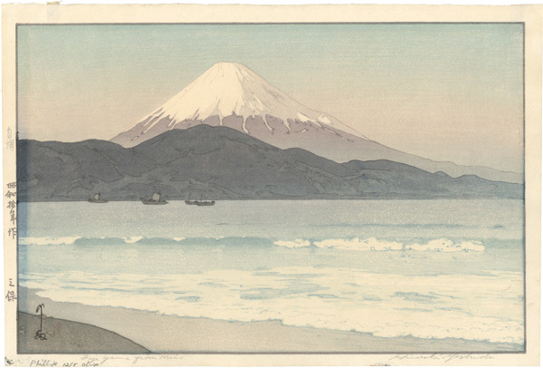 Yoshida Hiroshi “Fuji from Miho”