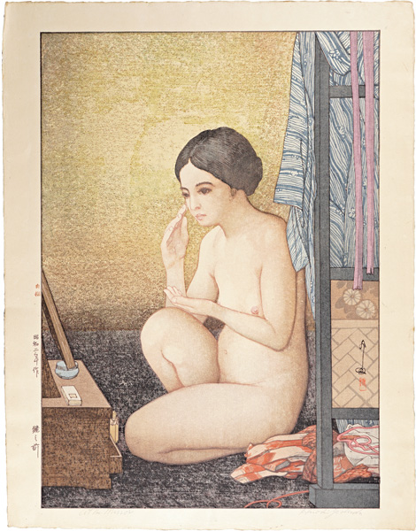 Yoshida Hiroshi “At the Mirror ”