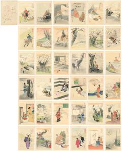 Gekko / Illustrations of Japanese Flowers [日本花図絵]