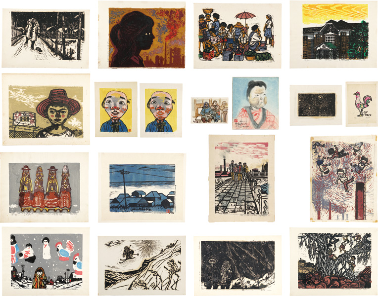 久米宏一「自筆画・画稿・版画一括」