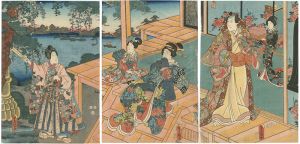 豊国三代「源氏絵」