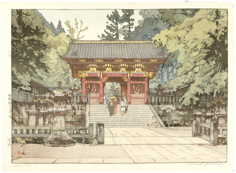 Yoshida Hiroshi “Gold Gate”