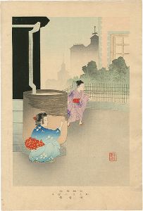 小供風俗　かくれんぼう