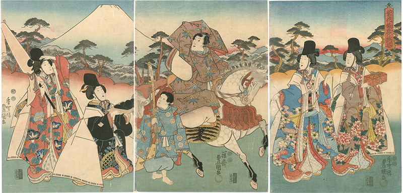 Toyokuni III “Genji-e”
