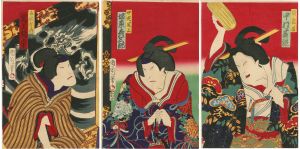 国周「百鵆魁曽我」