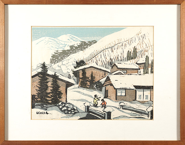 Uchida Shizuma “Haruna snow scene”