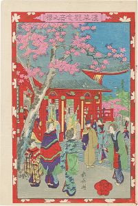 幾英「浅草観世音之桜」
