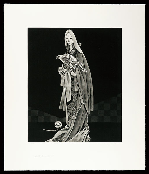 Saito Kaoru “Tale of a Castle Keep (Lady Capturing the Hawk)”