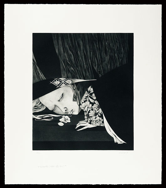 Saito Kaoru “Tale of a Castle Keep (Lady Covered by Cloth)”