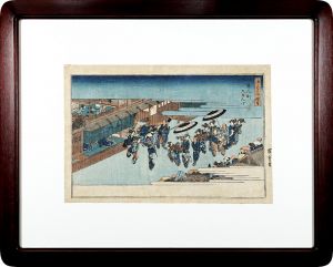 浪花名所図会　しん町九けん丁