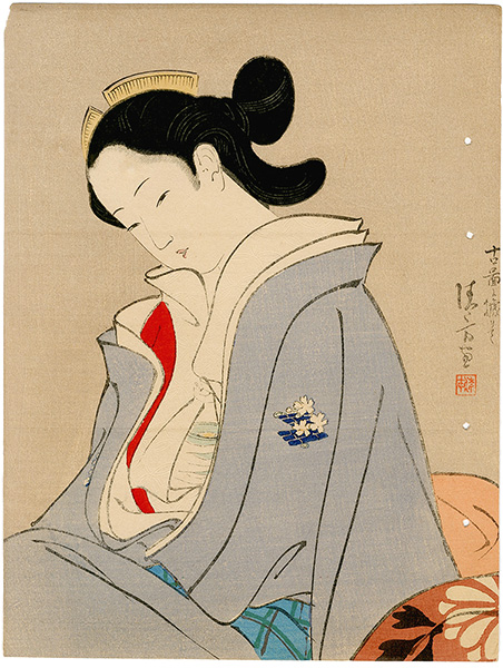 鏑木清方「木版口絵」