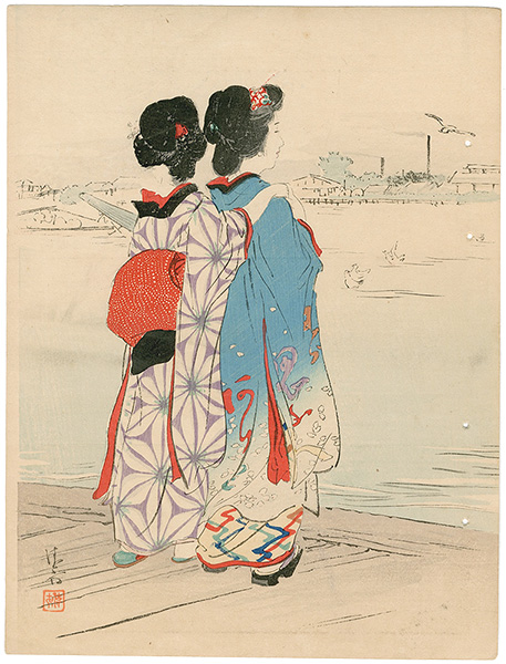 Kaburaki Kiyokata “Kuchi-e Print”