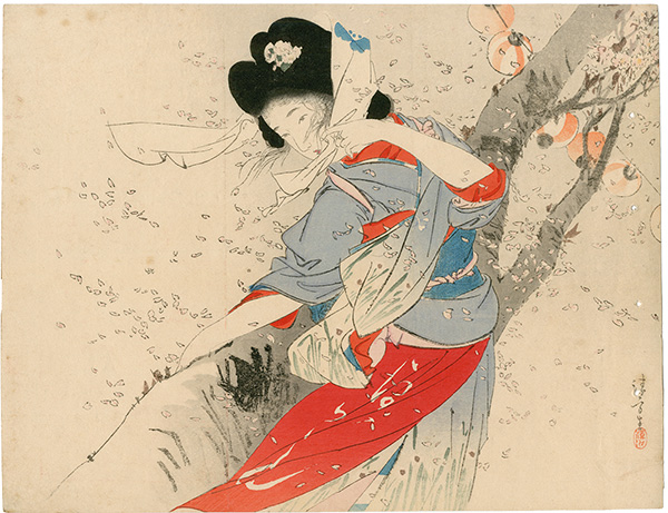 Kaburaki Kiyokata “Kuchi-e Print”