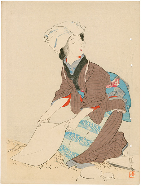 鏑木清方「木版口絵」
